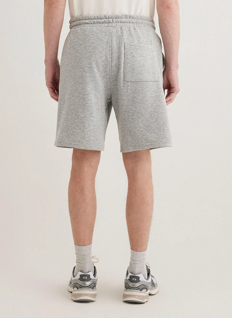 مافي Grey Basic Shorts