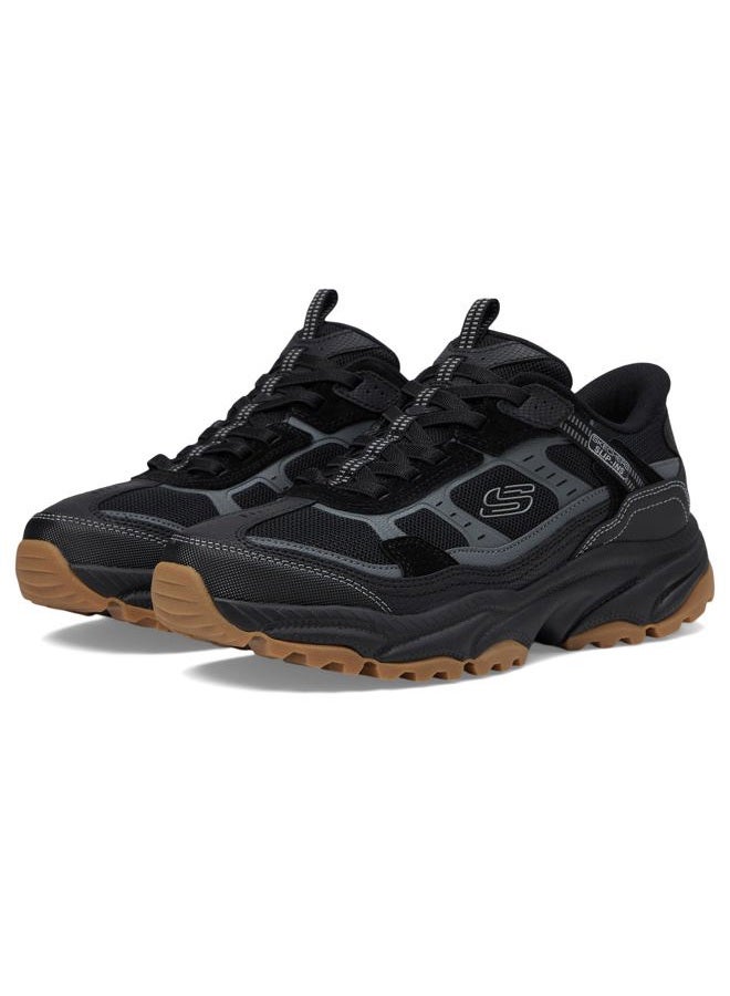 SKECHERS Men's Vigor at Hands Free Slip-in Sneaker, Black/Black, 11 Wide - Image 1