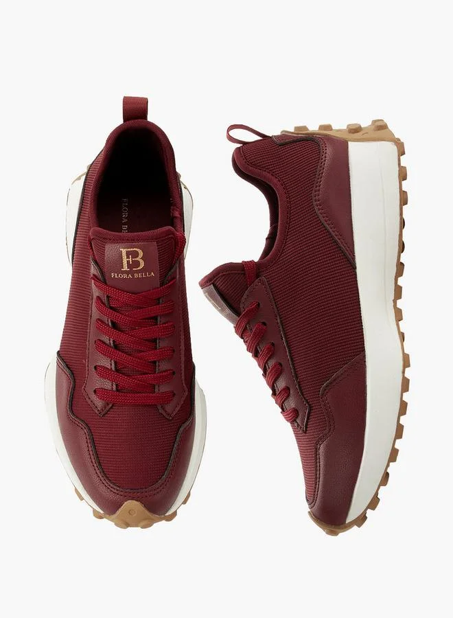 Flora Bella Women Lace-Up Sneakers