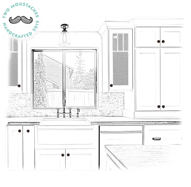 Two Moustaches Handcrafted Rose Bud Flower Design Drawer Pull Attractive Wardrobe Cabinet Knobs for Home Office KitchenAntique BrassPack of 6 - Image 5