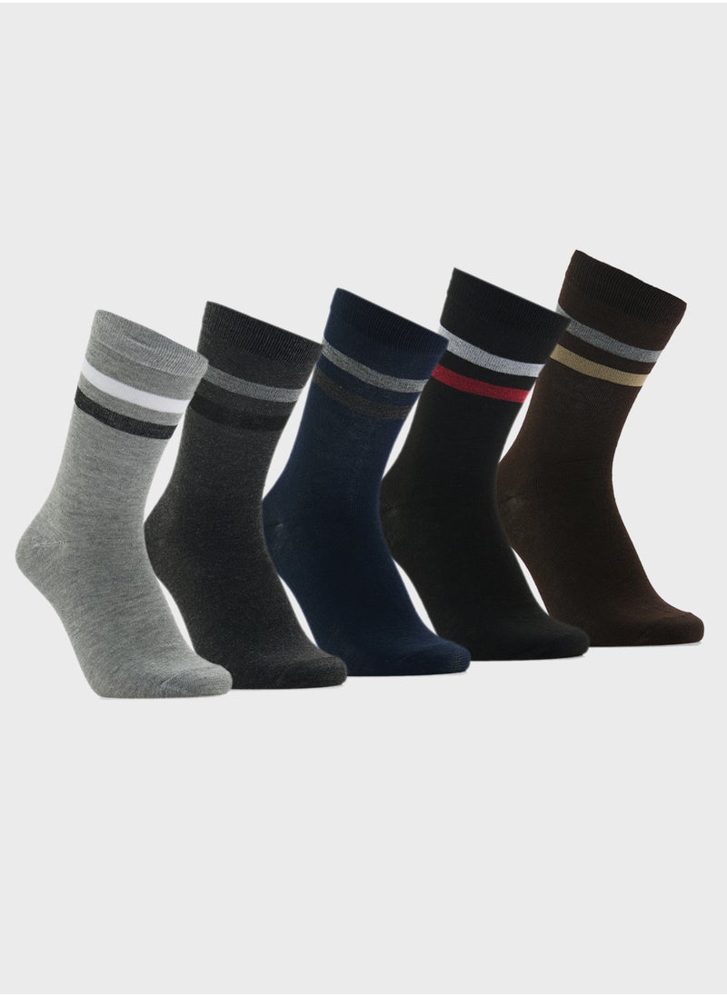 Seventy Five Basics - 5 Pack Of Socks - Image 1