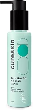 Cureskin Sensitive Pro Cleanser with Tucuma Butter Apple Extracts for Sensitive Skin Face Wash 100 ml Pack of 1 - Image 1
