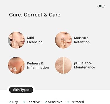 Cureskin Sensitive Pro Cleanser with Tucuma Butter Apple Extracts for Sensitive Skin Face Wash 100 ml Pack of 1 - Image 4