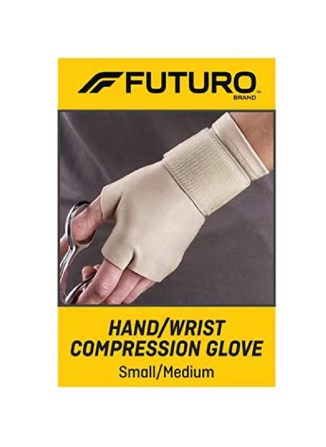 FUTURO Energising Support Glove Medium Size Beige Colour 