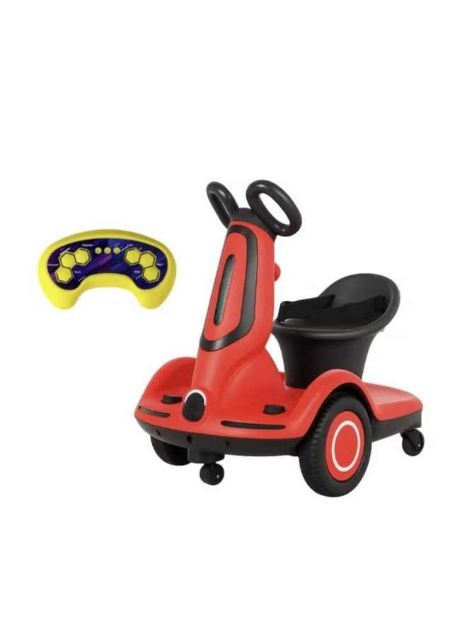 ريكسا سكوتر كهربائي للأطفال بأربع عجلات - محركان، أضواء LED وموسيقى - Image 2