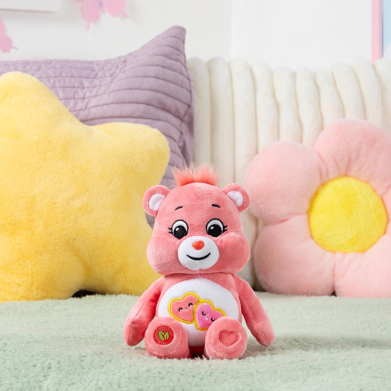 Basic Fun Care Bears 22033 9 Inch Bean Plush Love-A-Lot Bear, Collectable Cute Plush Toy, Cuddly Toys for Children, Soft Toys for Girls and Boys, Cute Teddies Suitable for Girls and Boys Aged 4 Years + - Image 5