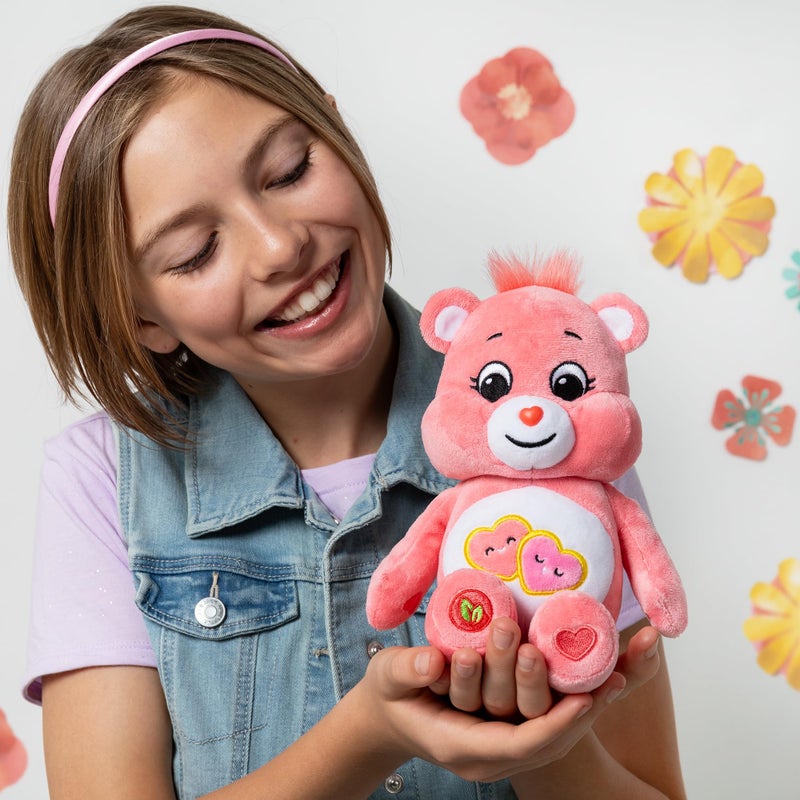 Basic Fun Care Bears 22033 9 Inch Bean Plush Love-A-Lot Bear, Collectable Cute Plush Toy, Cuddly Toys for Children, Soft Toys for Girls and Boys, Cute Teddies Suitable for Girls and Boys Aged 4 Years + - Image 4