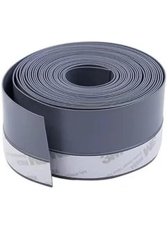TEGRILO Weather Stripping Door Seal Silicone Door Bottom Seal Soundproof Weather Stripping Anti-Collision Adhesive Solid Seal Strip for Doors and Windows Gaps  - Image 1