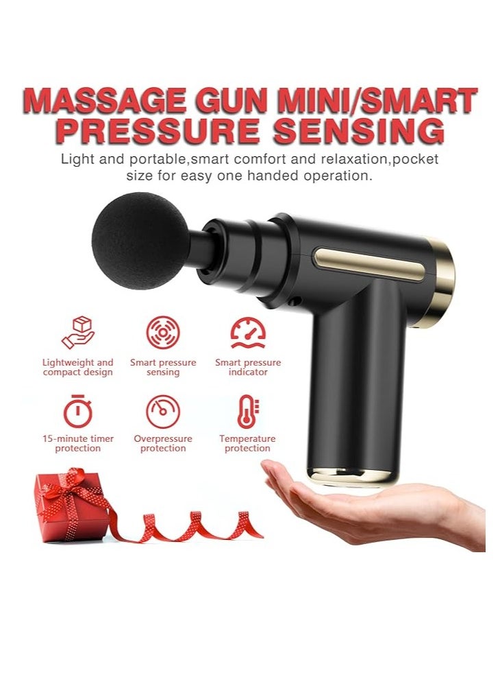 Relax Smart Mini Massage Gun Percussion Deep Tissues Muscle Massager Gun With 6 Speeds Massage Device Super Quiet Portable Electric Handheld Body Massager For Back Neck Pain Relief  - Image 2