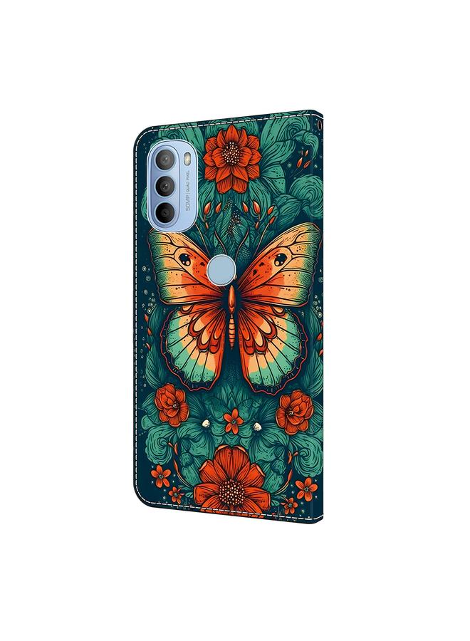 S-TOP Case For Motorola Moto G31/G41 Crystal Painted Leather Phone case - Image 3