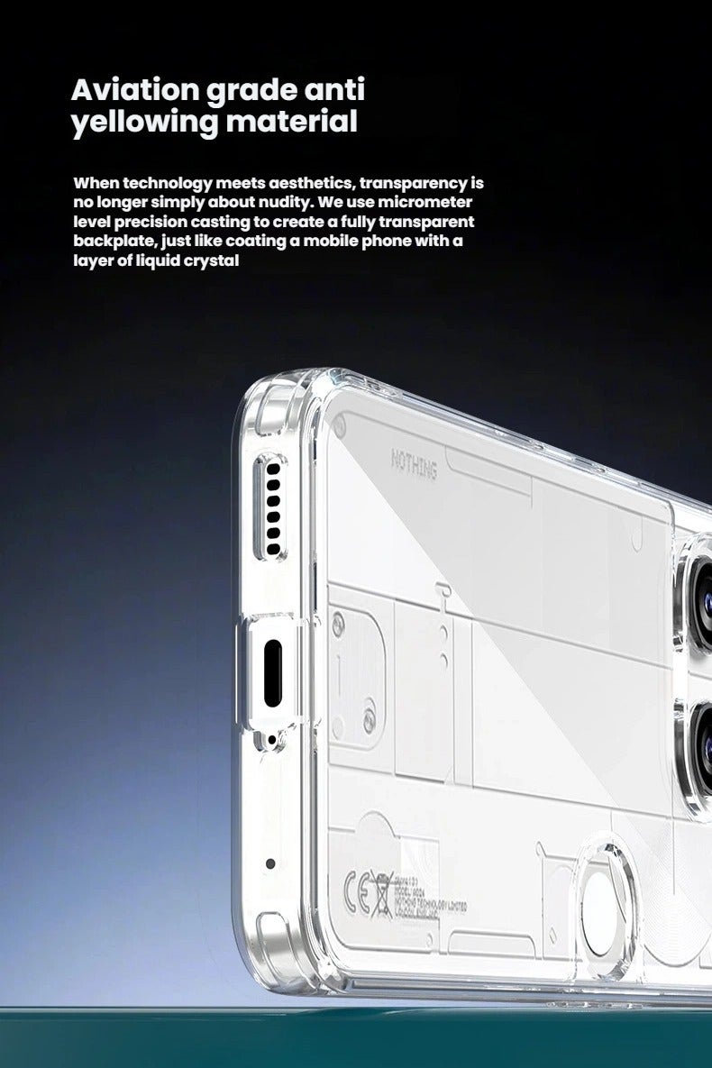 general Suitable for Nothing Phone 3 phone case PC+TPU two-in-one soft phone case Double protection Fits the body perfectly - Image 2