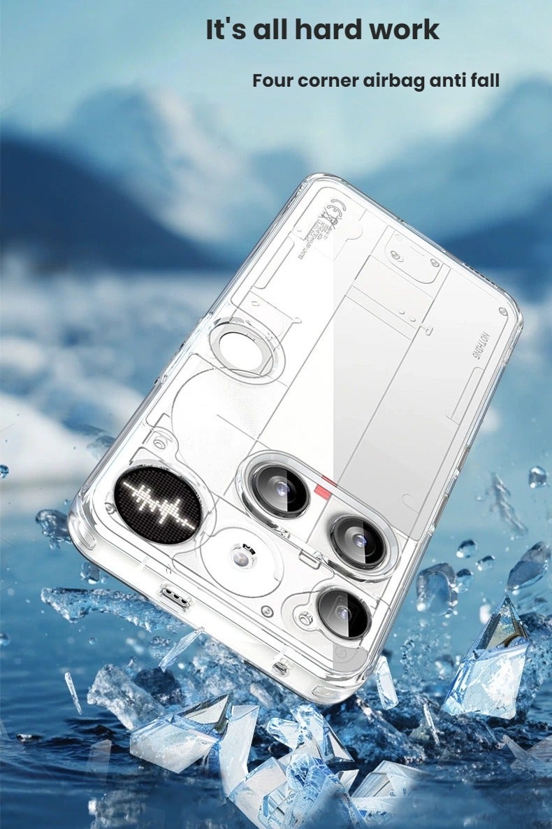 general Suitable for Nothing Phone 3 phone case PC+TPU two-in-one soft phone case Double protection Fits the body perfectly - Image 5