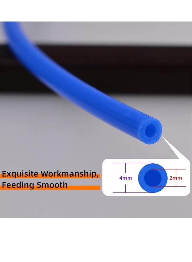 3D Printer PTFE Tube Bowden Tubing 1.75mm Filament 1M with 2X PC4-M6  PC4-M10 Pneumatic Fittings Tube Cutter 3D Printer Parts use for Ender 3/Ender 3 Pro/Ender 3 V2/CR-10/CR10S Hotend - Image 5