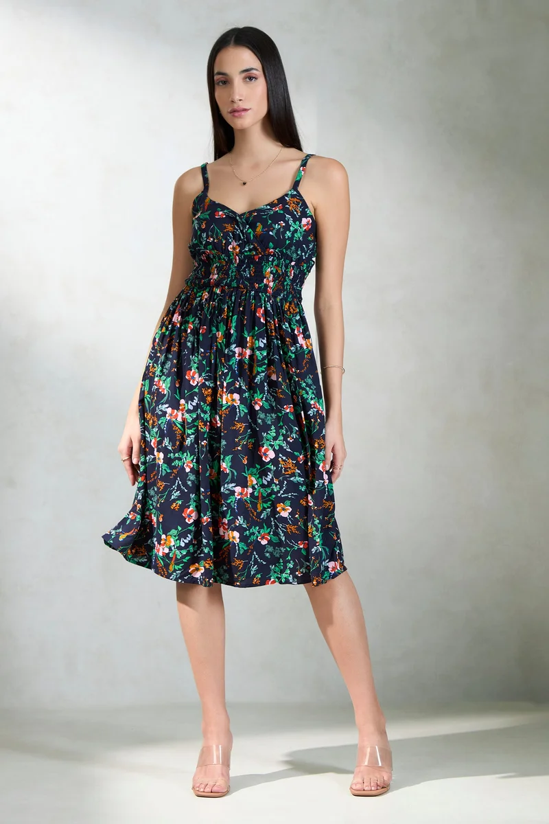 فيرجيو Floral Print Dress