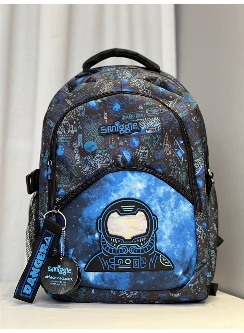 Smiggle Student Double-Shoulder Large Capacity Stress Relief Backpack Multi-functional Schoolbag