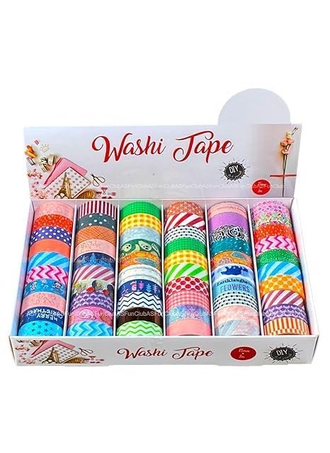 RICHI THE HOME DECOR RICHI THE HOME DECOR Washi Tape Set Golden Foil Decorative Japanese Masking Paper Tape for Scrapbooking Planners CardGift Wrapping DIY Decor and Craft Supplies 20  - Image 1