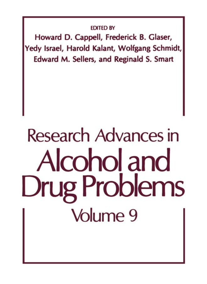 null - Research Advances in Alcohol and Drug Problems - Image 1