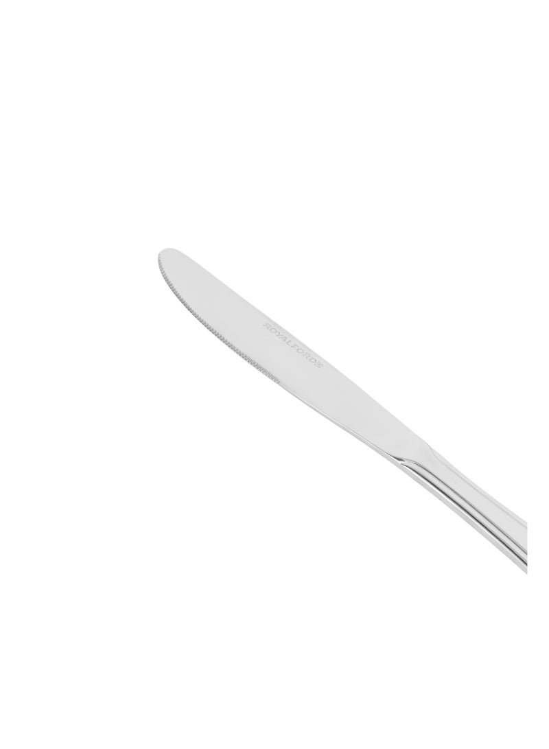 Royalford 2-piece Stainless Steel Table Knife- RF12549/ Stylish and Light-Weight Silver - Image 5