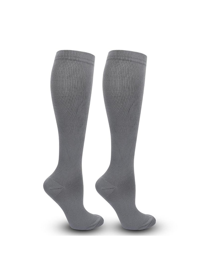 Sweet seven جوارب ضغط السفر للجميع - تخفيف التورم، تعزيز الأداء، والوقاية من تجلط الدم والإرهاق. مثالية للجري، الرياضة، الاستخدام الطبي، الدوالي، وأكثر. - Image 1