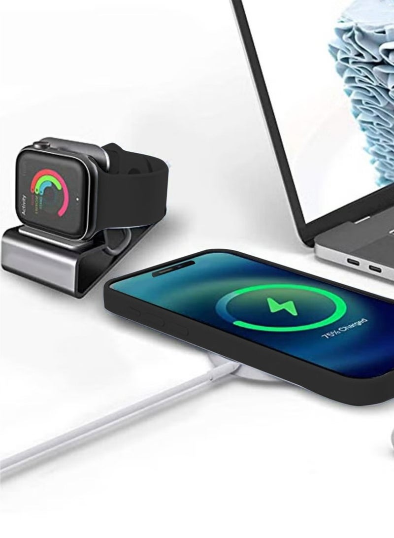 iPhone 16 Pro Max Case غطاء سيليكون جل سائل ناعم فائق النحافة مقاوم للصدمات جراب خلفي حماية كاملة للجسم مضاد للخدش بطانة ناعمة من الألياف الدقيقة أسود - Image 4