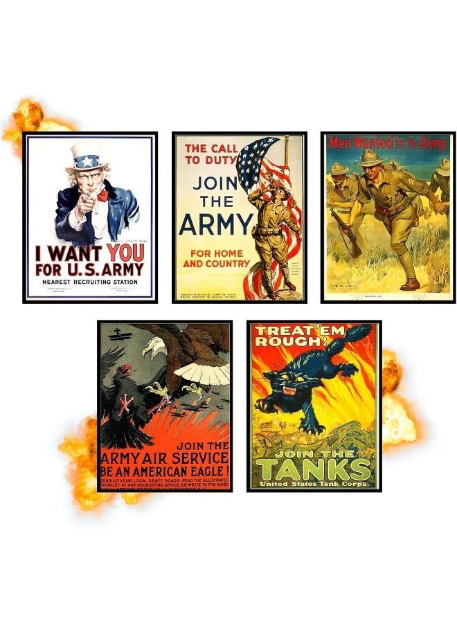 Insire WW2 Memorabilia, Wall Art, World War 2 Memorabilia, WW2 Posters, Vintage World War 2 Posters - Unframed (8x10) - Image 1