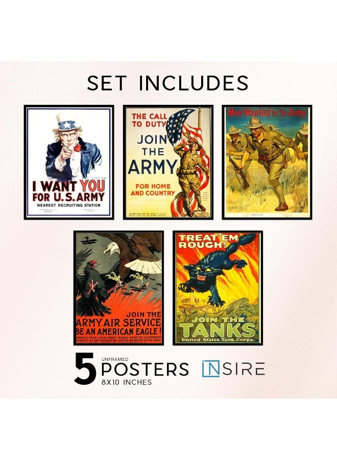 Insire WW2 Memorabilia, Wall Art, World War 2 Memorabilia, WW2 Posters, Vintage World War 2 Posters - Unframed (8x10) - Image 2