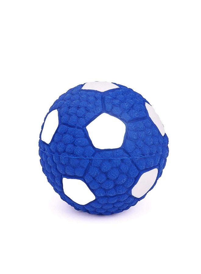 Combo Of 2 Rubber, Latex Cute Squeaky Rubber Star And Football Shape Toy For Puppy And Cat - Small - Image 2