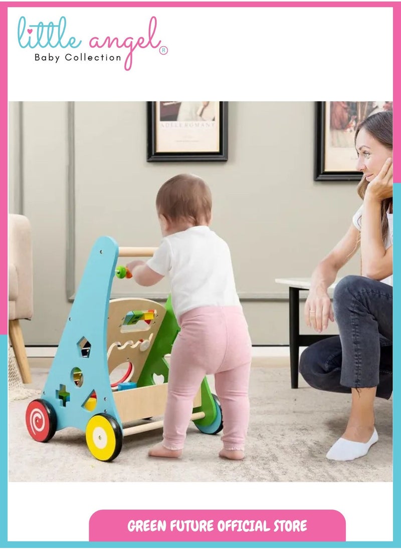 Wooden Baby Walker Montessori Baby Activity with Toy Educational Interactive Learning Push for Toddlers for 1 Year Old - pzsku/ZDF9E3C5C31485C41266CZ/45/_/1740644825/402cf132-8e15-471e-b8df-6827e0f7ba1b