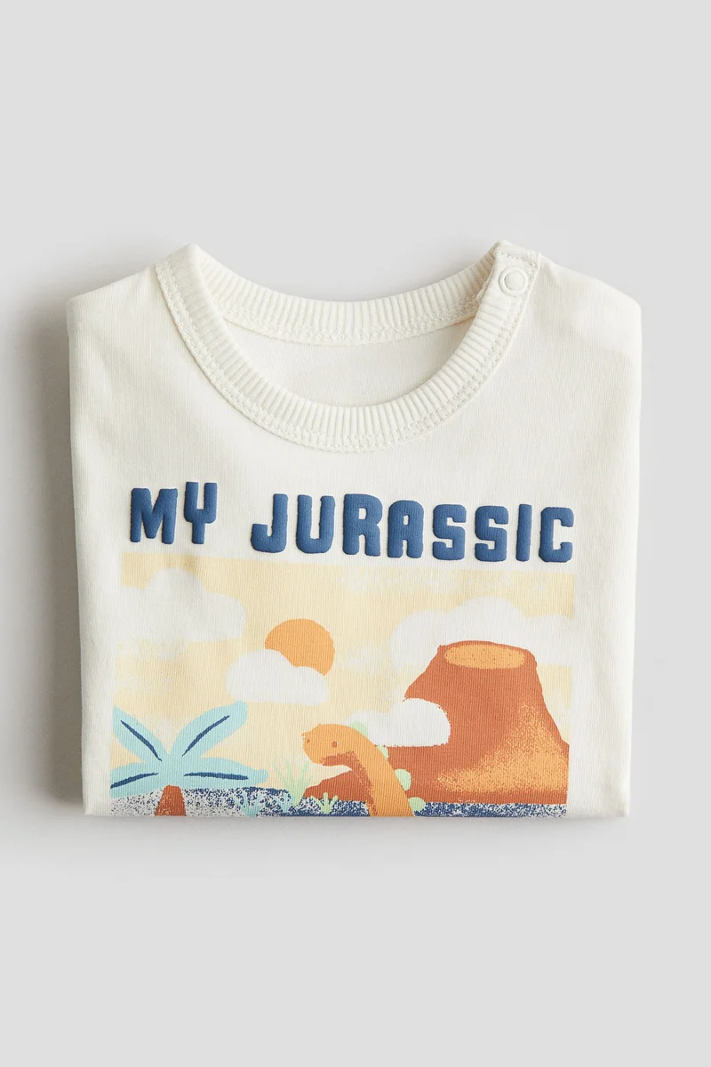 H&M Printed cotton T-shirt