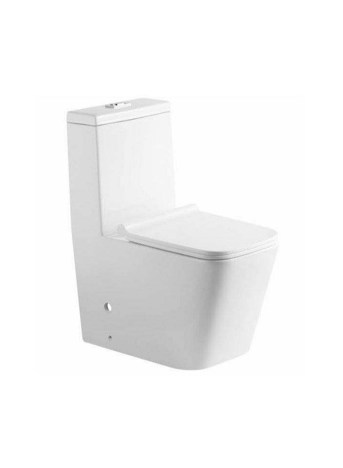 SONET 1062-White SINGLE PIECE WC S-TRAP - Image 1