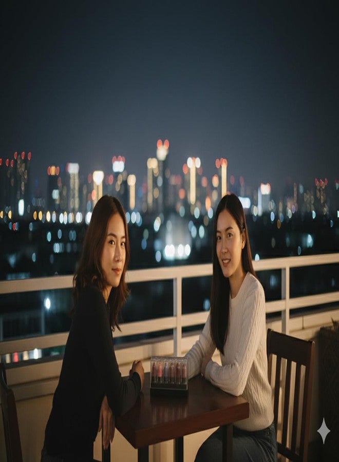 بينر مجموعة أحمر شفاه بينر مات ميني، 12 لونًا نابضًا بالحياة، أحمر شفاه بحجم مناسب للسفر على شكل قلم تلوين، مجموعة متعددة الألوان - Image 3