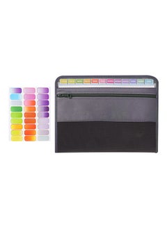 Generic Expanding File Folders, Waterproof Document Folders, Suitable for Students to Classify and Organize Study Materials  - Image 1