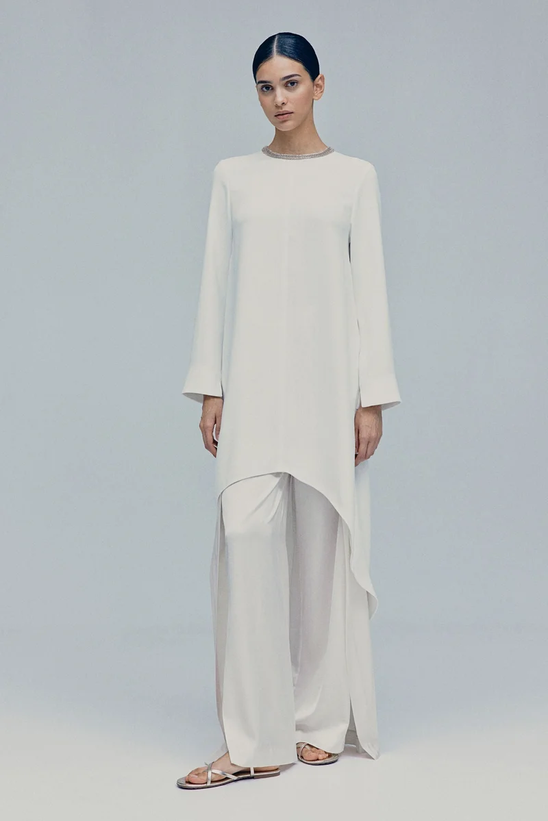 H&M Rhinestone-embellished tunic