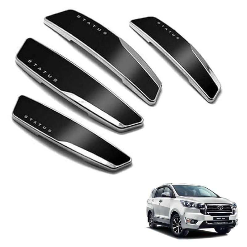 Autokaar Status Car Door Edge Guard Scratch Protector Black Universal for Toyota Innova/Hyryder/Fortuner/Glanza/Camry/Cruiser/Rumion/Crysta/Etios/Liva/Corolla Altis/Yaris - Image 4