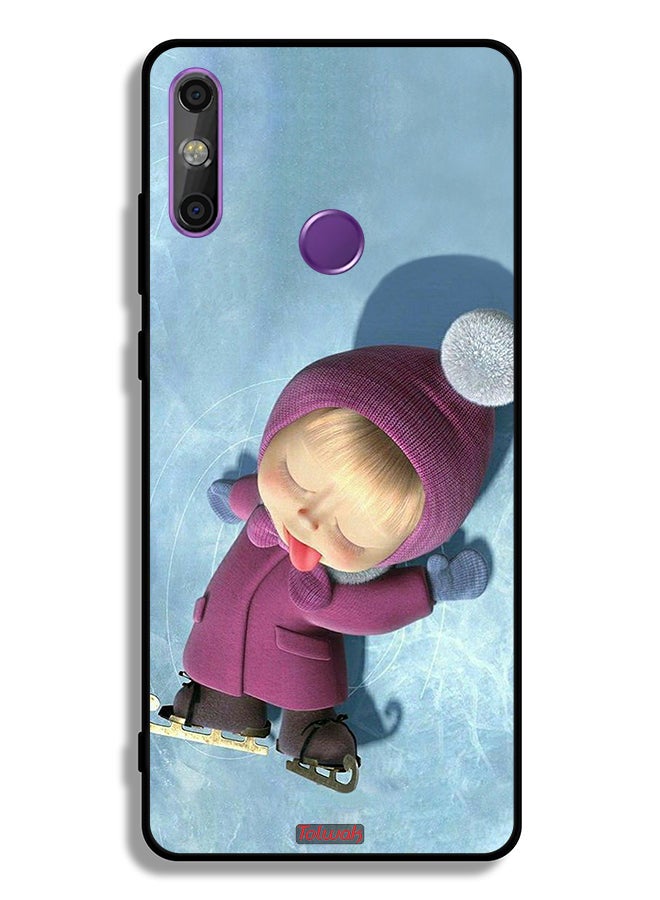 Tolwak Huawei Enjoy 20e Protective Case Cover Cute Dolly - Image 2