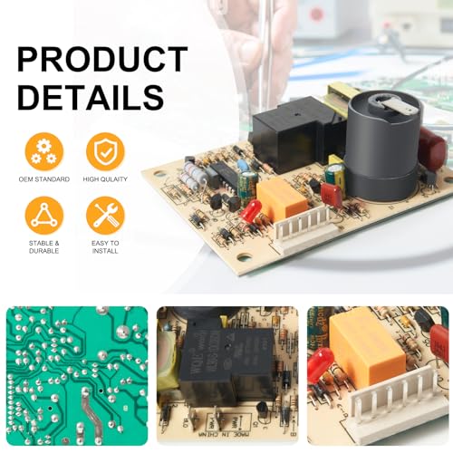 AUTOBABA 31501 RV Furnace Ignition Control Circuit Board Compatible with Atwood & Dometic 7912-II, 85-IV 16, DFMD30111, DC82 25-32 Hydro Flame Furnace Igniter Control Board kit Replace# 33488 33727 (DSI) - Image 4