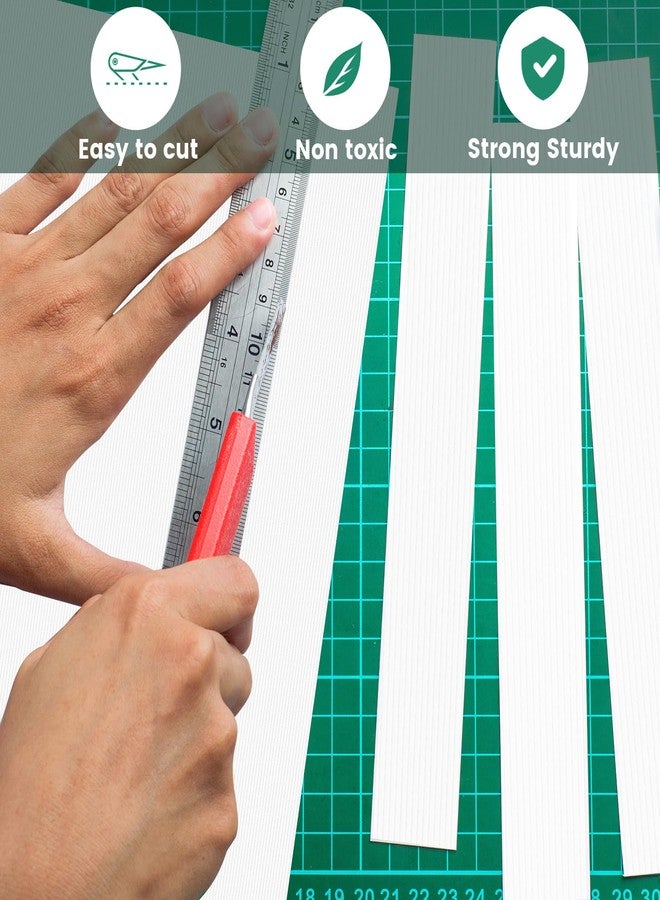 SCZS Corrugated Plastic Sheet for Indoor and Outdoor Use - 4 Mm Thick Poster Board, 24x36 Inches - Pack of 2 White Plastic Board Sheets - Waterproof Coroplast Sheets and Lightweight Blank - Image 5