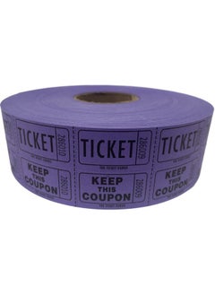 ذا تيكيت جوروس تذاكر Gururaffle (4 لفات من 2000 تذكرة مزدوجة) 8000 إجمالي 50/50 تذاكر يانصيب (4) ألوان عشوائية  - Image 4
