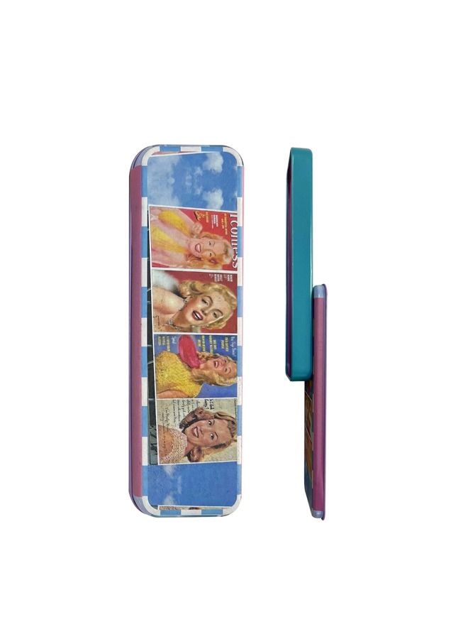XIANGYU 4-Pieces Metal Pencil Case For School Student - Image 3