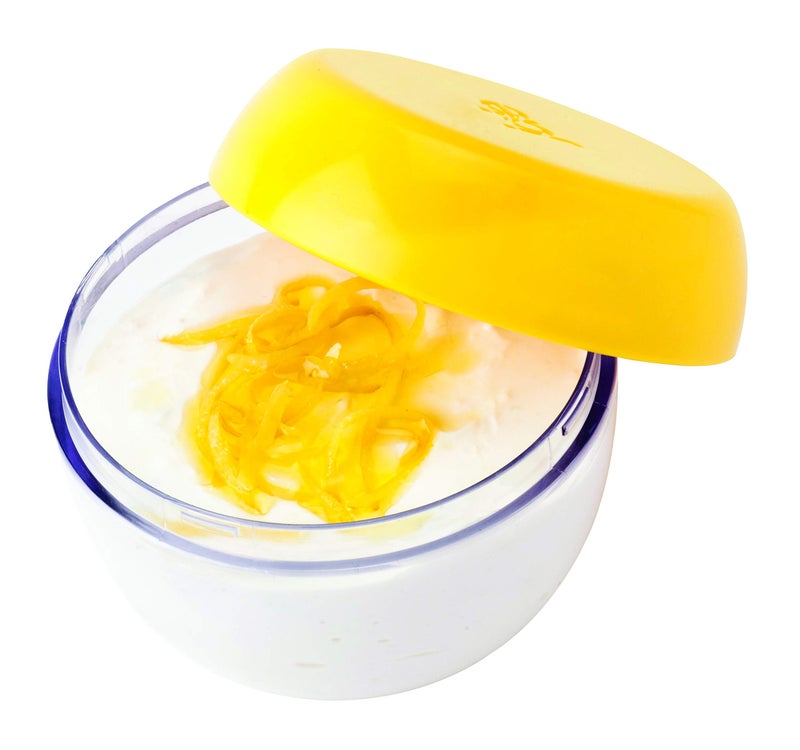 Joie Fresh Flip Pod Lemon Storage Container, Keeps Leftover Half Flavorful and Firm in Fridge, Reusable Kitchen Gadget, BPA Free, Dishwasher Safe - Image 3