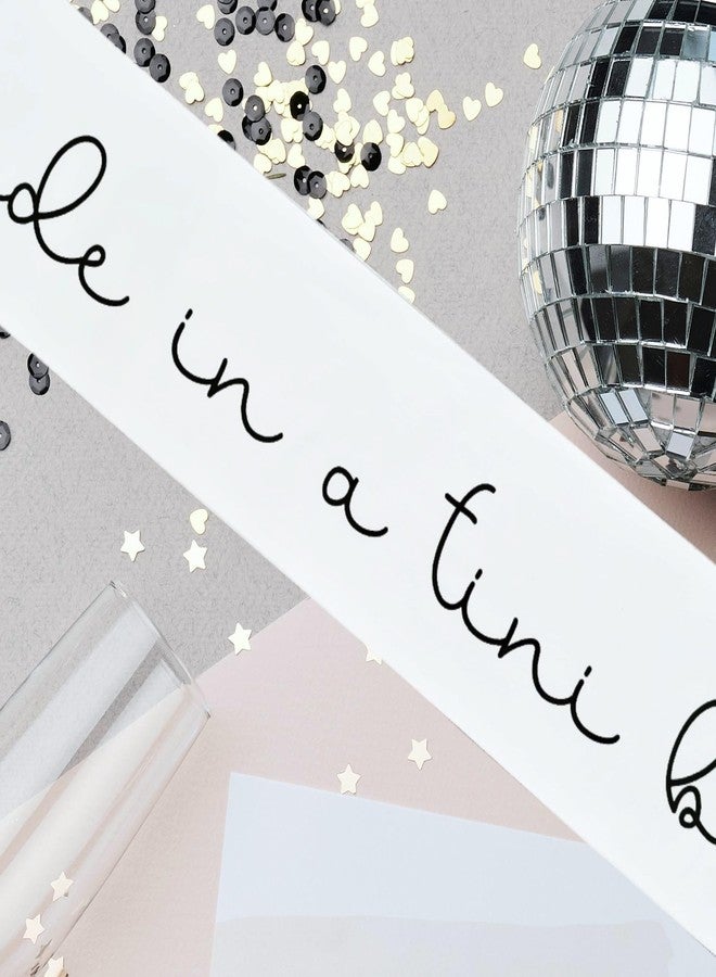 ماجنوسون جاردن زينة حفلات الزفاف من ماغنوسون جاردن: وشاح "عروس تيني بيت"، وشاح "عروس كوكيت" بفيونكة "إسبريسو مارتيني"، زينة حفلات توديع العزوبية "تيني تايم مارتيني"، زينة حفلات الزفاف، زينة حفلات الخطوبة، زينة حفلات الزفاف - Image 3