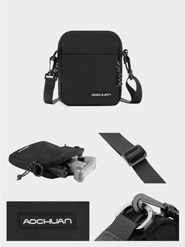 AOCHUAN Storage Bag for Gimbal Stabilizer, Camera Bag with Adjustable Shoulder Strap, Sturdy Storage Bag Made of Oxford Fabric Material, Portable Bag for Camera, Gimbal Stabilizer & Accessories - Image 3