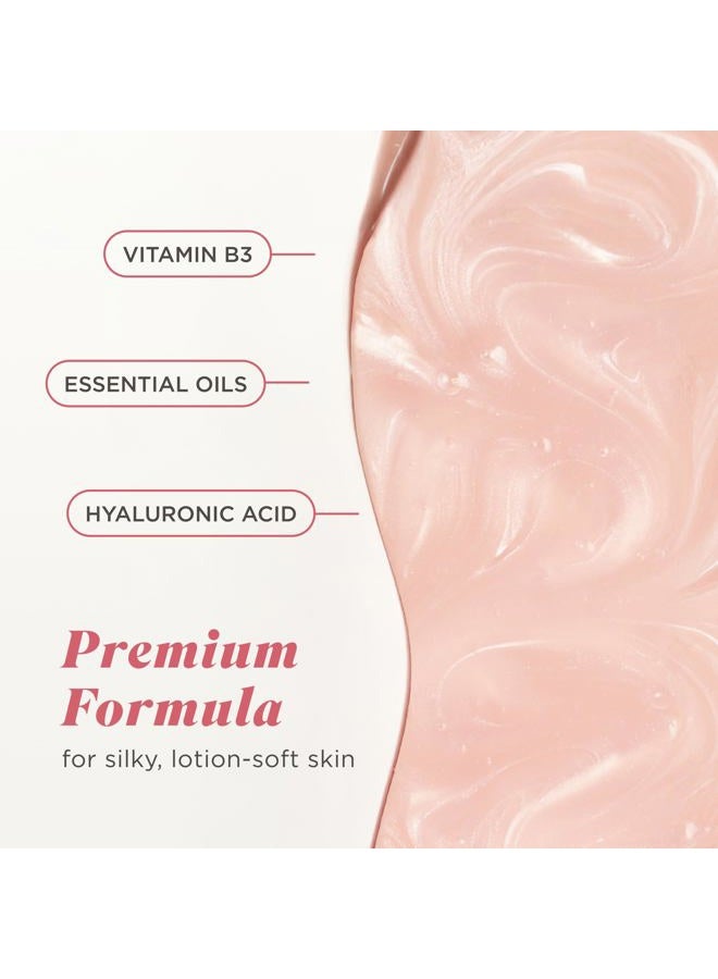 Caress Body Wash for Women, Daily Silk White Peach & Orange Blossom, Shower Gel Body Wash Moisturizing for Noticeably Silky, Soft Skin, 20 fl oz, 4 Pack - Image 5