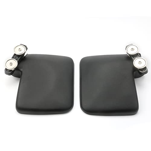 Jetuplusllc Magnetic Mirror Compatible with John Deere Universal 220Lb Tractor/Skid Kubota Mower 2PCS Rated - Image 2