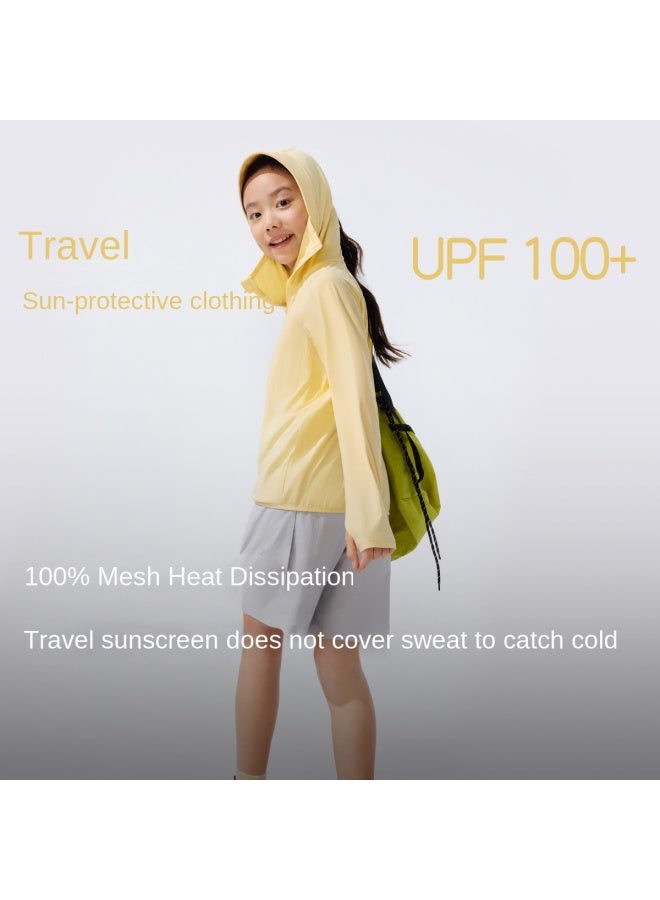 QUICK Dry & Breathable】kids Outdoor Sun Protection Jacket, Boys & Girls Air-conditioning Coat Upf 100+ - Image 2