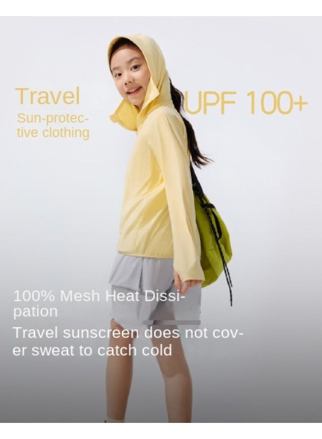 QUICK Dry & Breathable】kids Outdoor Sun Protection Jacket, Boys & Girls Air-conditioning Coat Upf 100+ - Image 1
