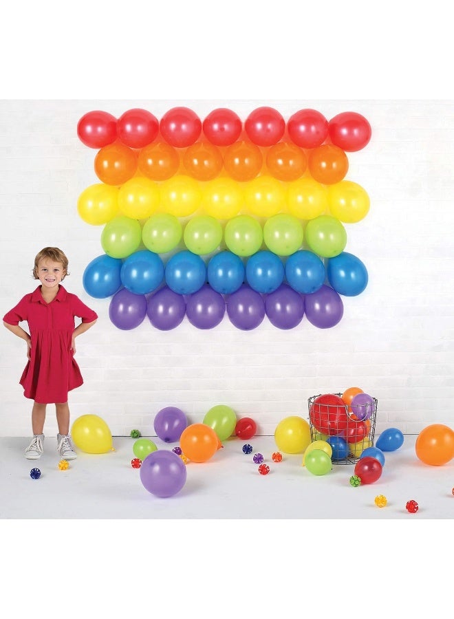 Amscan Balloon Backdrop Kit | Rainbow | Party Decor | 552 Ct.