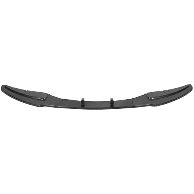 CHICIRIS Sporty Front Bumper Lip Spoiler Diffuser for 1 Series E81 E82 E87 E88 LCI Standard Edition 2008-2011, Easy to Install for DIY Enthusiasts (Carbon Fiber Style) - Image 4