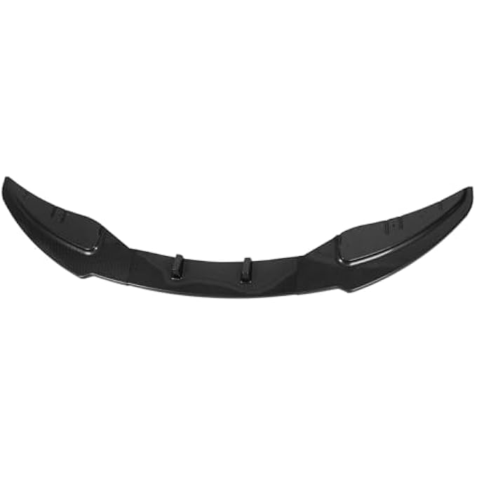 CHICIRIS Sporty Front Bumper Lip Spoiler Diffuser for 1 Series E81 E82 E87 E88 LCI Standard Edition 2008-2011, Easy to Install for DIY Enthusiasts (Carbon Fiber Style) - Image 5