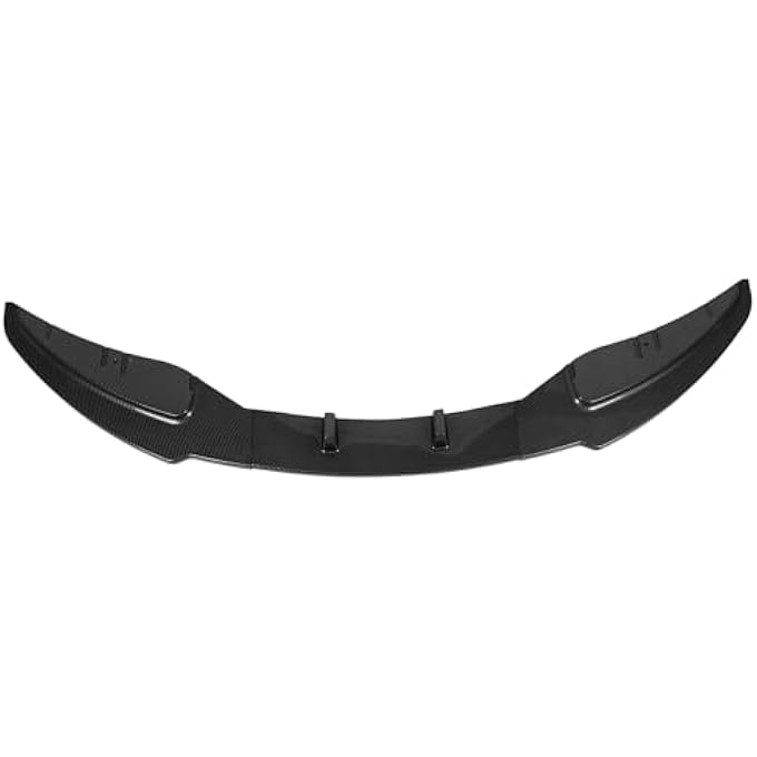 CHICIRIS Sporty Front Bumper Lip Spoiler Diffuser for 1 Series E81 E82 E87 E88 LCI Standard Edition 2008-2011, Easy to Install for DIY Enthusiasts (Carbon Fiber Style) - Image 1